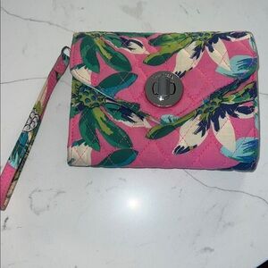Vera Bradley phone wristlet / wallet